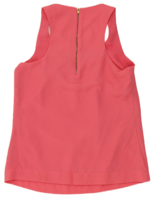 Canotta regolare da donna Reiss UK 10 piccola rosa poliestere
