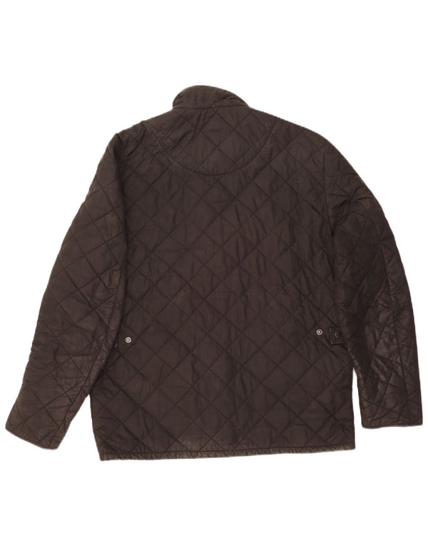 Giacca trapuntata da uomo Barbour UK 40 grande nera