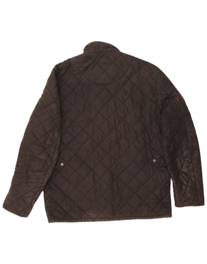 Giacca trapuntata da uomo Barbour UK 40 grande nera