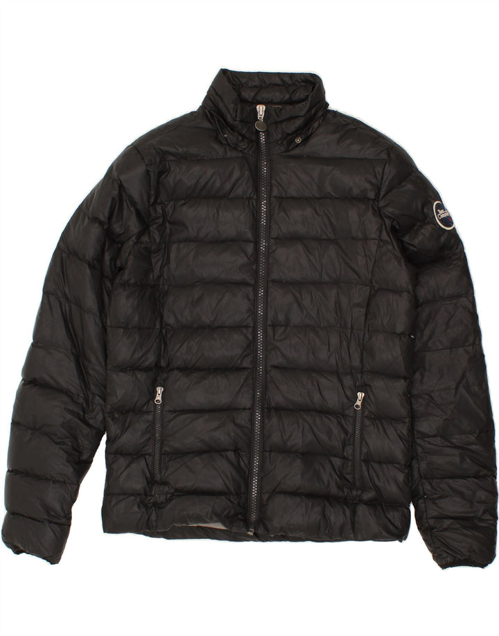 BEST COMPANY Womens Padded Jacket UK 16 Large Black Polyester Vintage Best Company and Second-Hand Best Company from Messina Hembry 