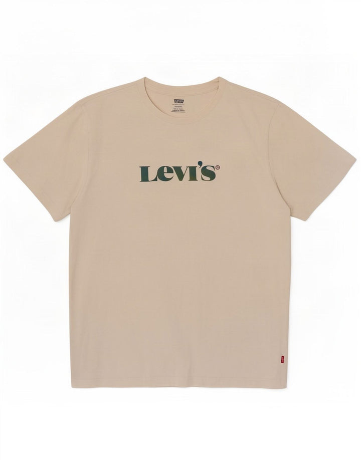 Levi's T-shirt grafica da donna con vestibilità rilassata, cotone bianco medio, UK