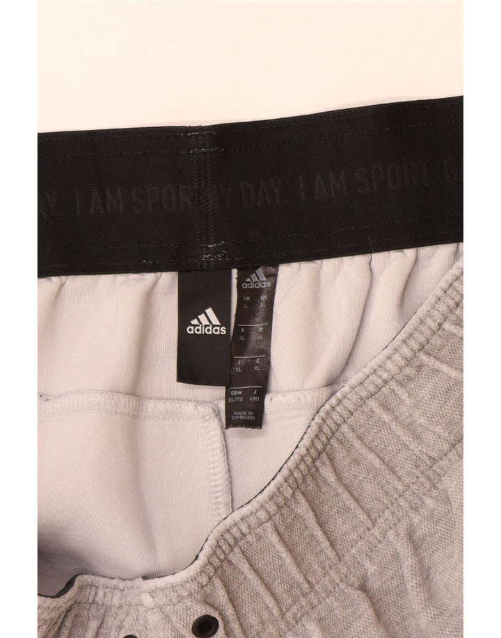 Pantaloni della tuta da uomo Adidas Joggers XL grigio screziato