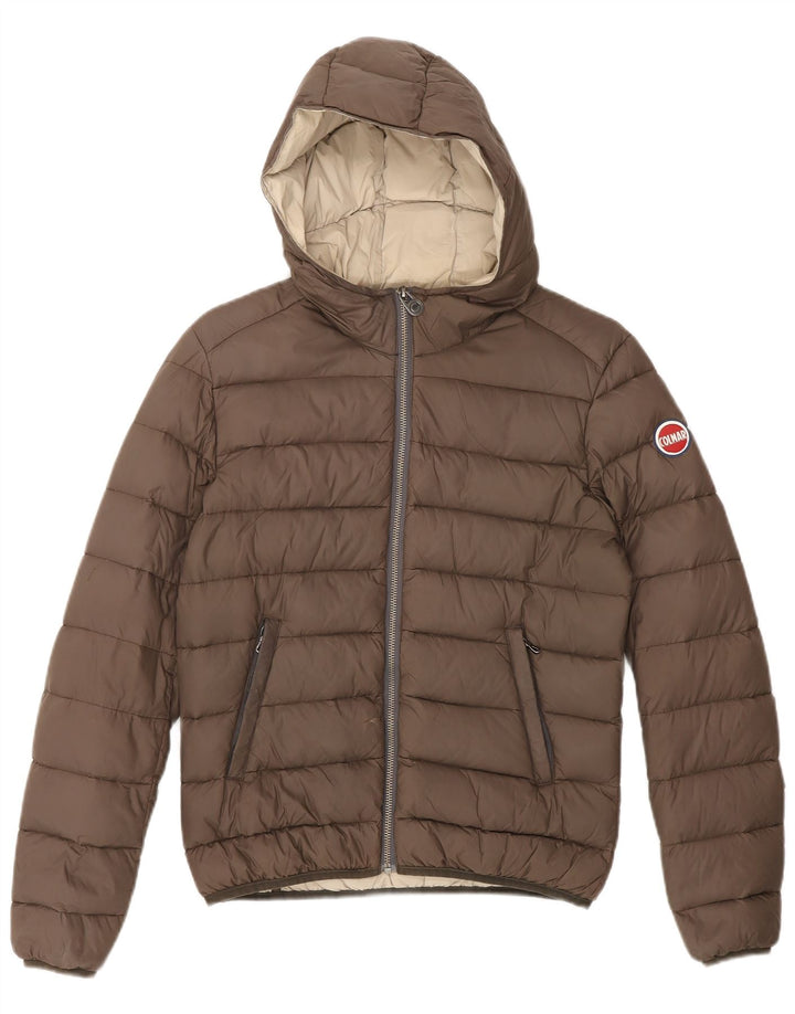 Giacca imbottita con cappuccio da donna Colmar EU 40 poliestere marrone medio