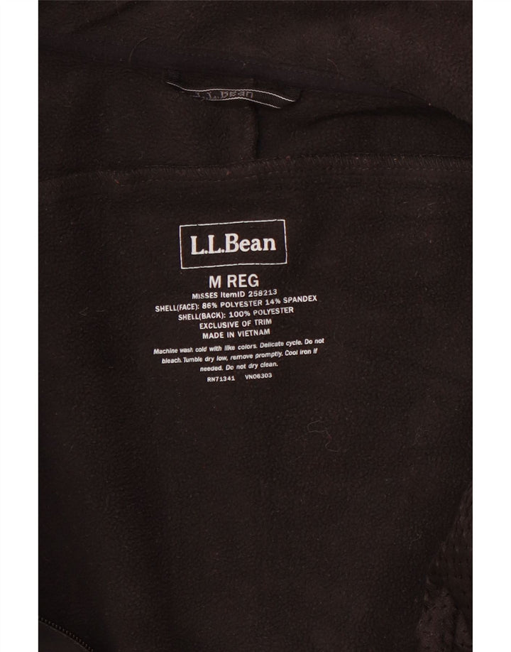 Giacca a vento da donna L.L.BEAN UK 14 poliestere nero medio