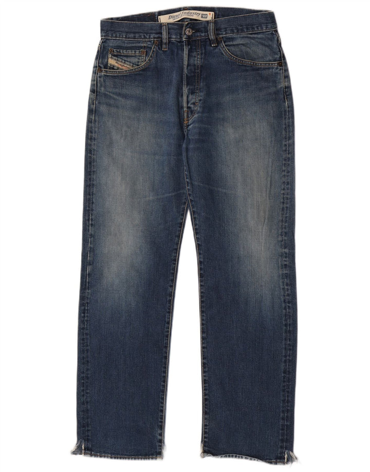 Jeans dritti da uomo Diesel W32 L30 cotone blu