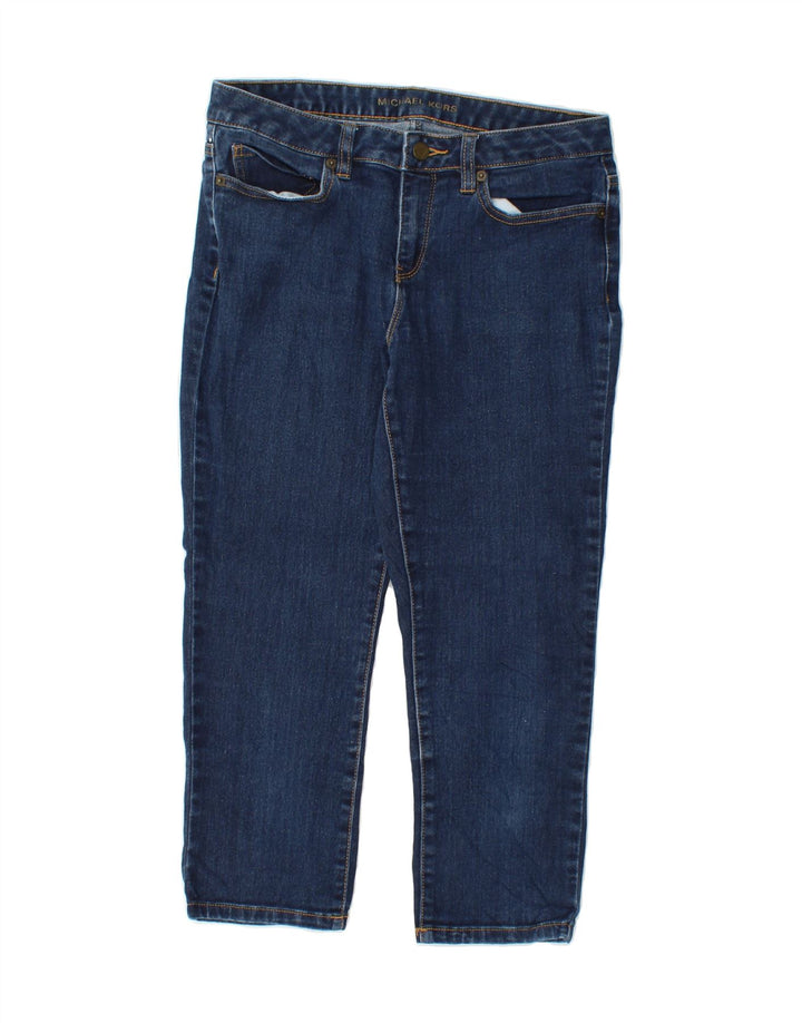 MICHAEL KORS Womens Slim Capri Jeans US 4 Small W30 L21 Blue Cotton Vintage Michael Kors and Second-Hand Michael Kors from Messina Hembry 