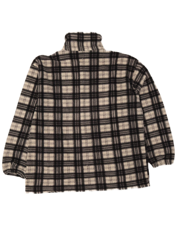 Giacca in pile da uomo Extreme UK 44 2XL Poliestere a quadri beige