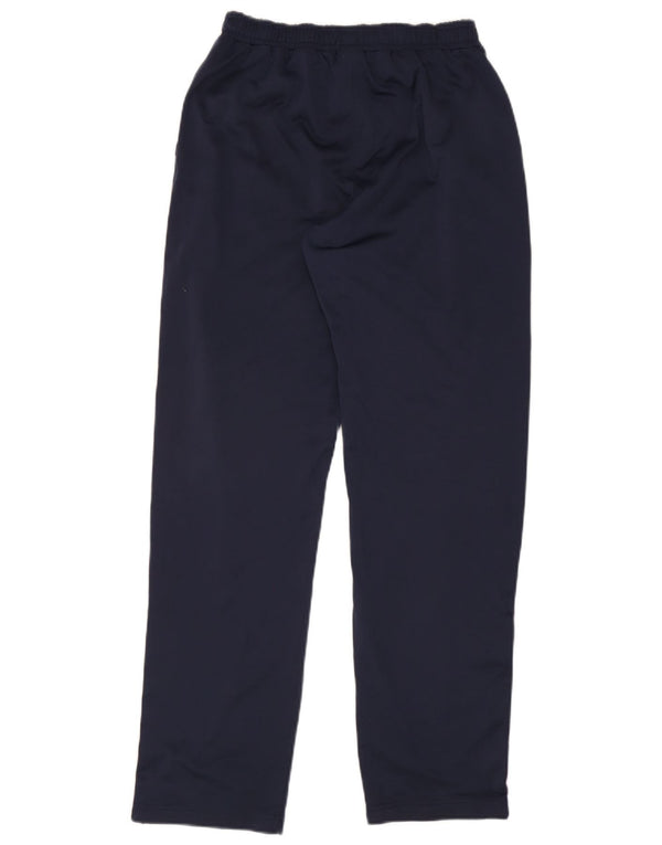 Pantaloni da tuta con grafica ASICS da uomo, poliestere medio blu navy