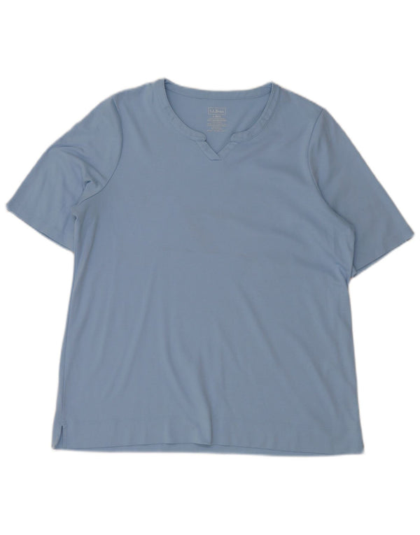 T-shirt da donna L.L.Bean Top UK 16 grande cotone blu