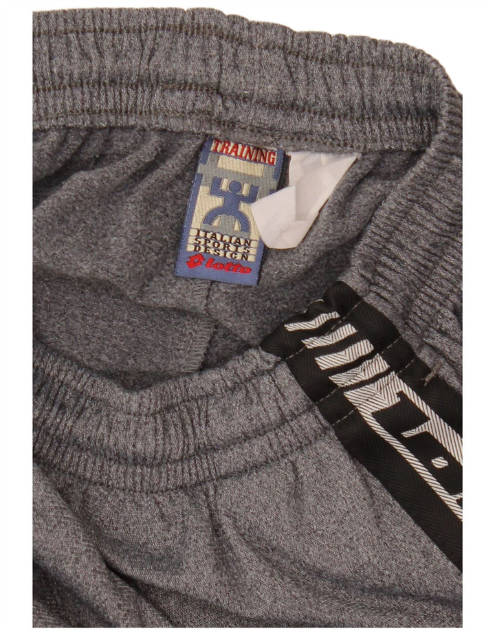 Pantaloni da tuta con grafica da uomo Lotto Blocco colore grigio medio