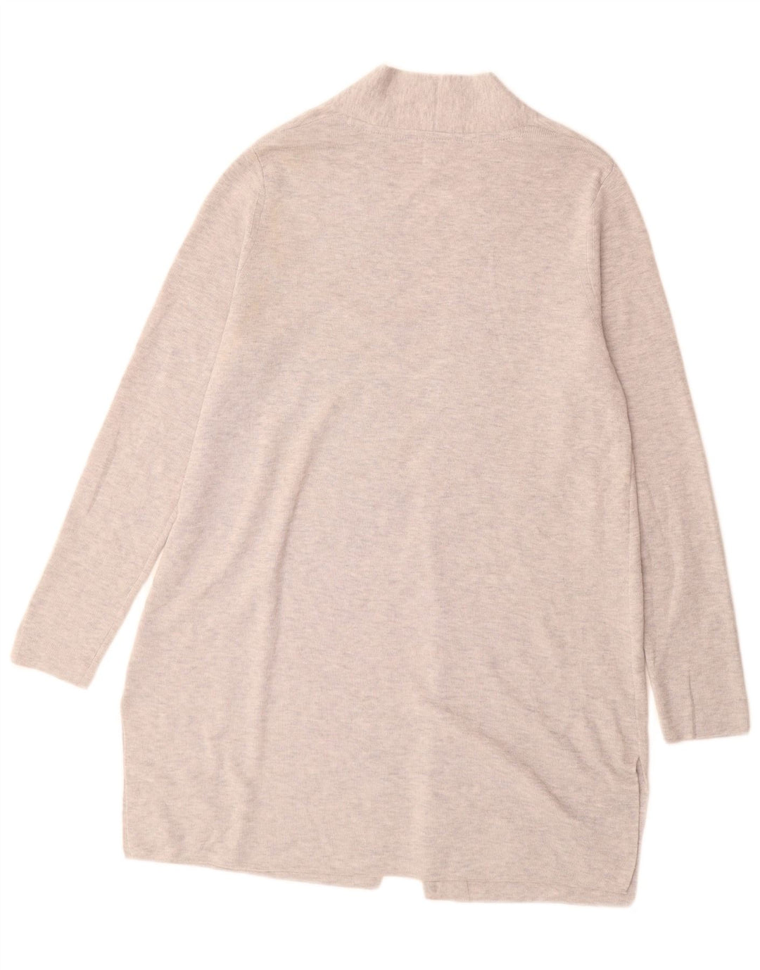 Maglione cardigan lungo oversize da donna John Lewis UK 8 piccolo grigio