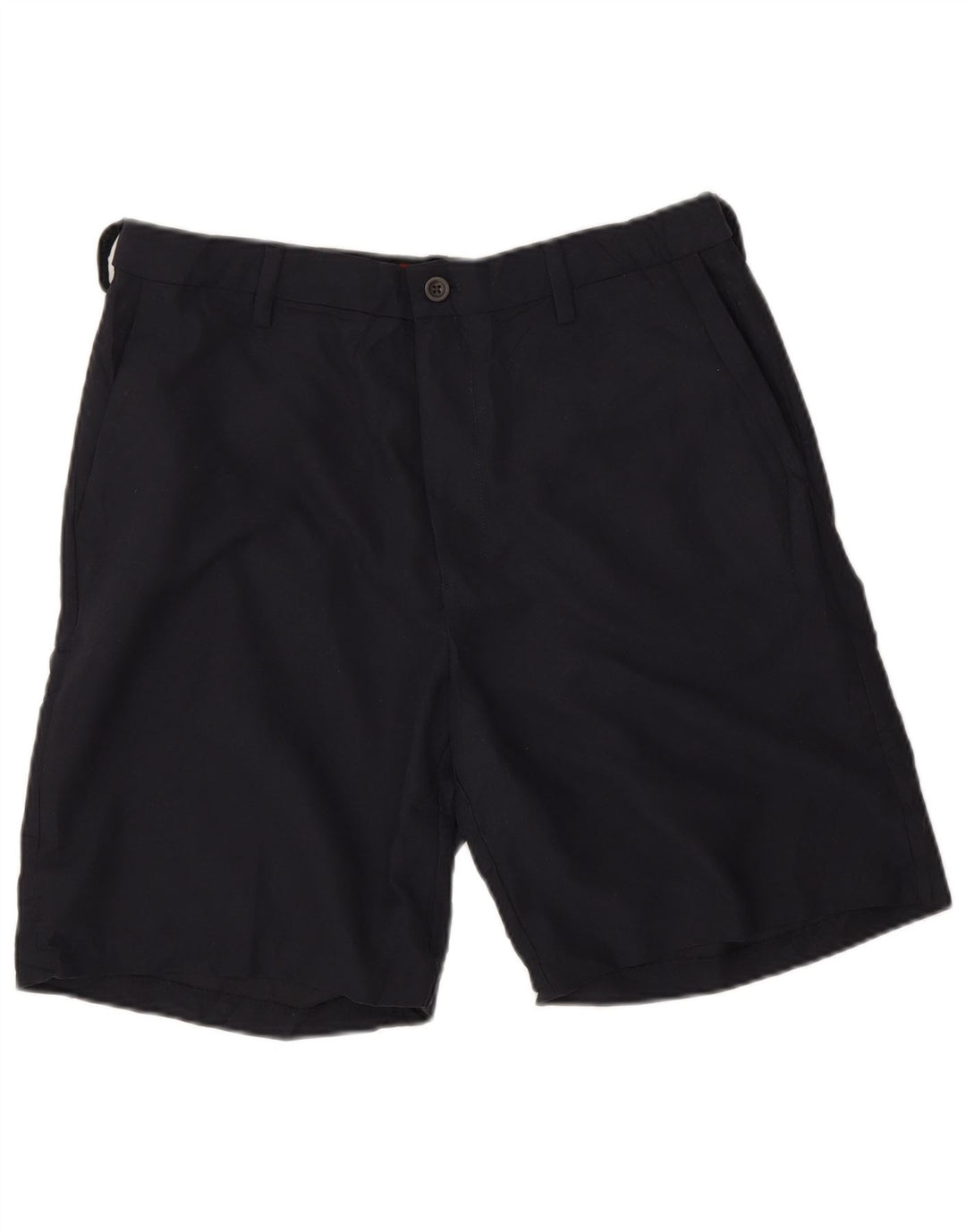 Pantaloncini chino da uomo Chaps W34 grandi in poliestere nero