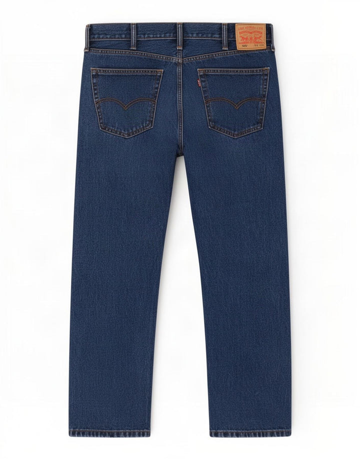 Levi's Uomo 505 Jeans dritti W38 L29 Blu