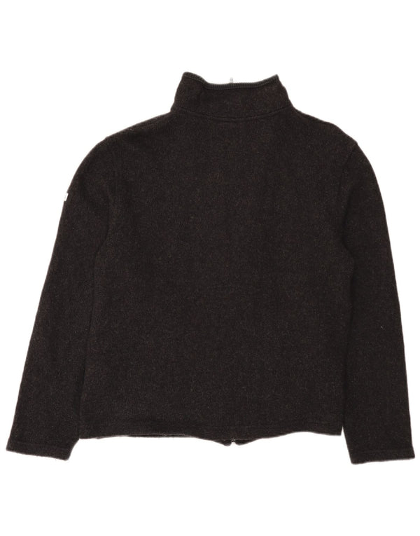 Maglione cardigan da donna Kickers UK 14 Lana grigio medio