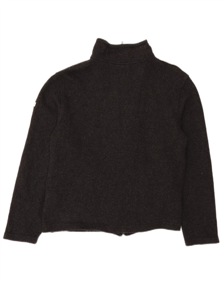 Maglione cardigan da donna Kickers UK 14 Lana grigio medio