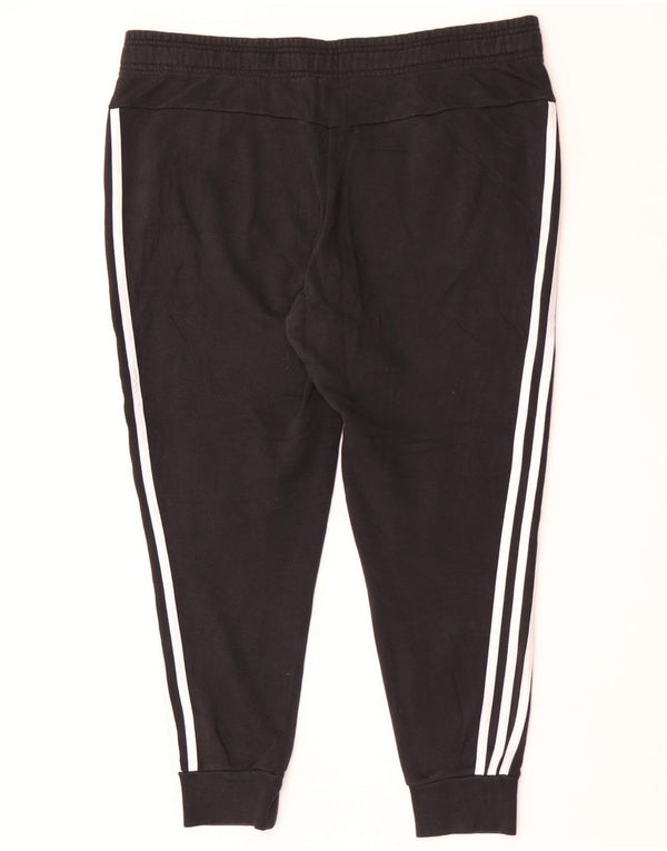 Pantaloni da tuta da donna Adidas Joggers UK 12/14 Medium Black Cotton