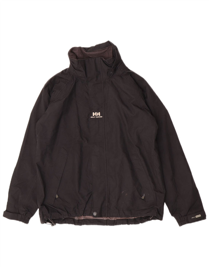 Giacca a vento da ragazzo Helly Hansen 11-12 anni in poliestere nero
