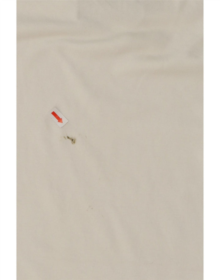 ELLESSE Mens Graphic T-Shirt Top Small White Cotton Vintage Ellesse and Second-Hand Ellesse from Messina Hembry 