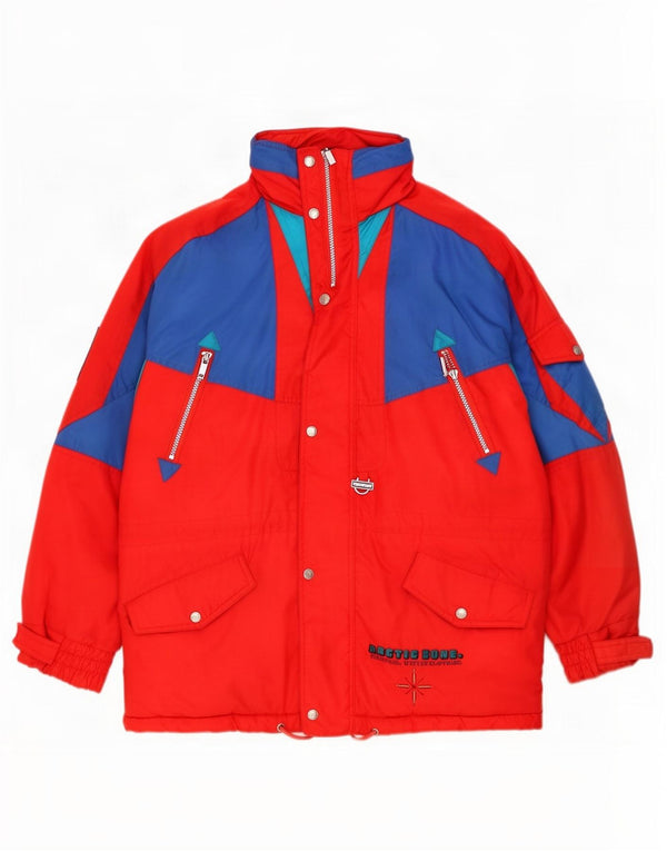 Giacca da sci Trespass da uomo con vestibilità ampia e grafica UK 36 Small Red Colourblock