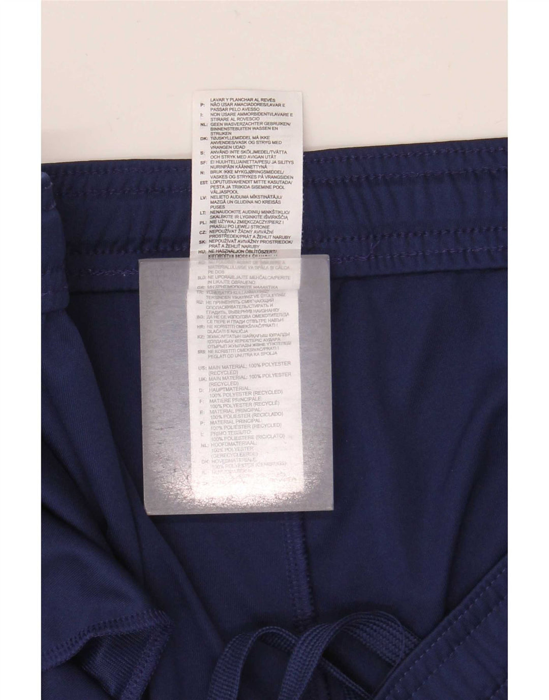 Pantaloncini sportivi Adidas Aeroready da uomo 3XL poliestere blu navy