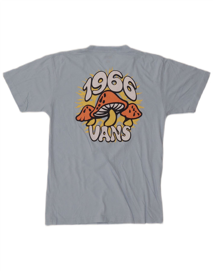 T-shirt grafica da uomo VANS Top piccola blu