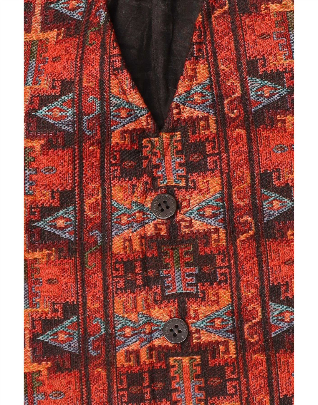 Gilet Uomo Umberto Ginocchietti Rosso Medio Geometrico