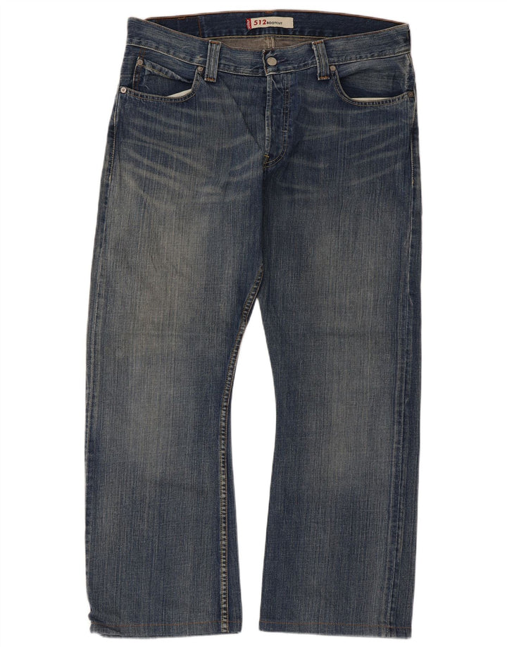 Jeans Levi's Uomo 512 Bootcut W38 L29 Blu