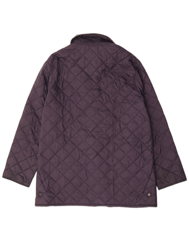 Giacca trapuntata da uomo Barbour UK 44 2XL poliestere blu navy