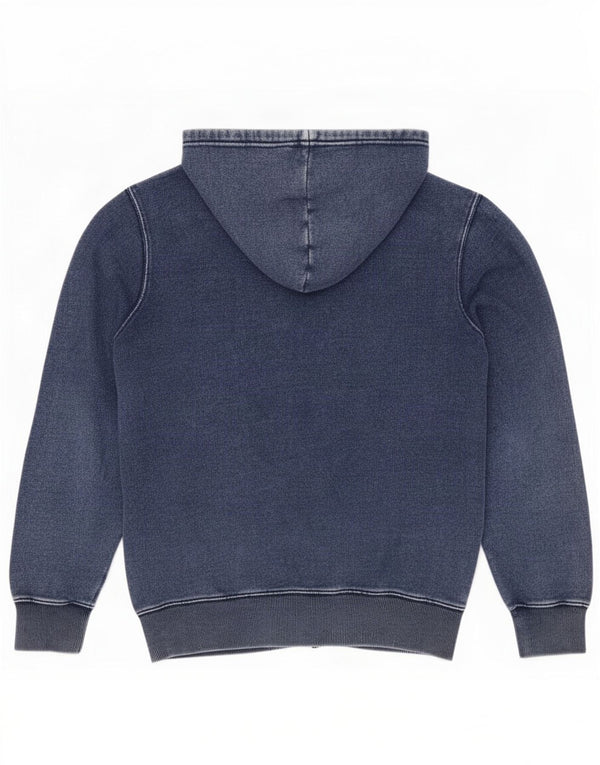 Maglione con cappuccio e zip per ragazzi Levi's 13-14 anni in cotone blu