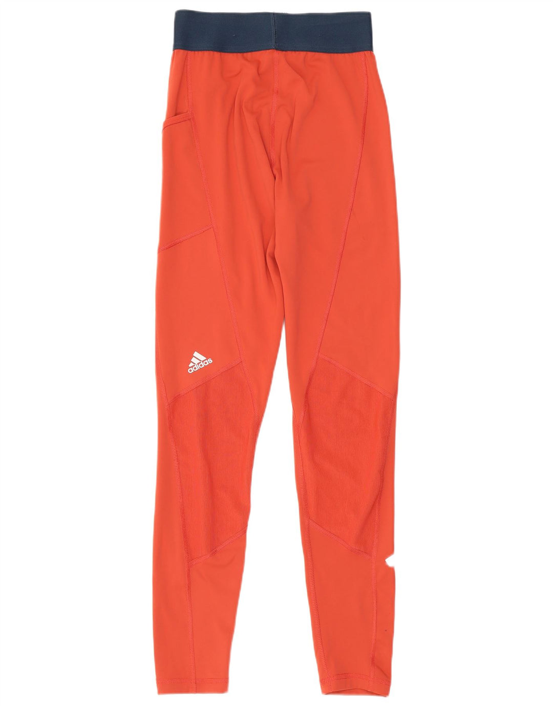 Leggings grafici da donna Adidas UK 4/6 XS poliestere rosso