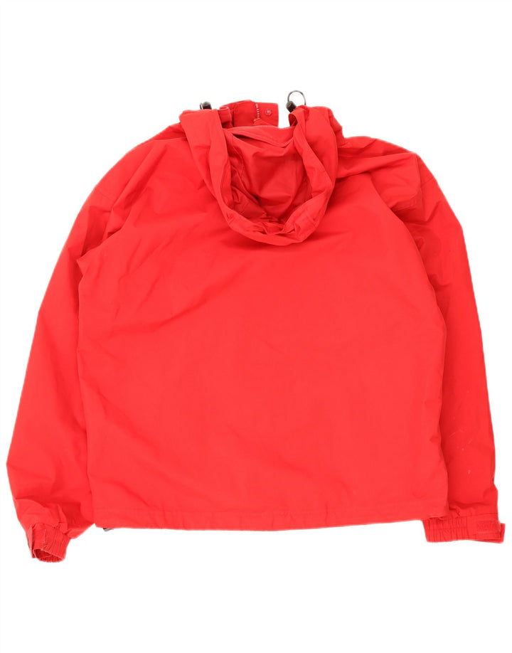 Giacca antipioggia da uomo con cappuccio Helly Hansen UK 36 piccola rossa