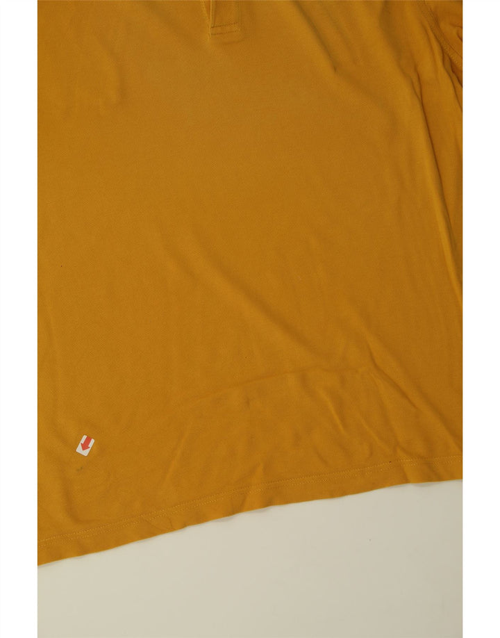 LOTTO Mens Polo Shirt XL Yellow Cotton Vintage Lotto and Second-Hand Lotto from Messina Hembry 