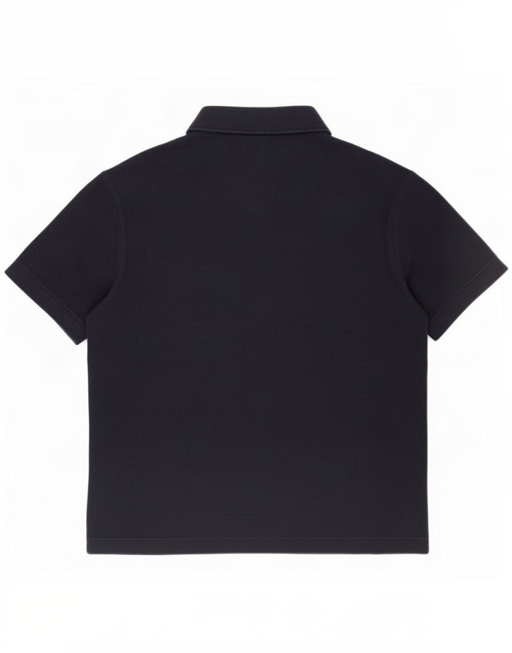Polo da uomo Massimo Dutti XL in cotone blu navy