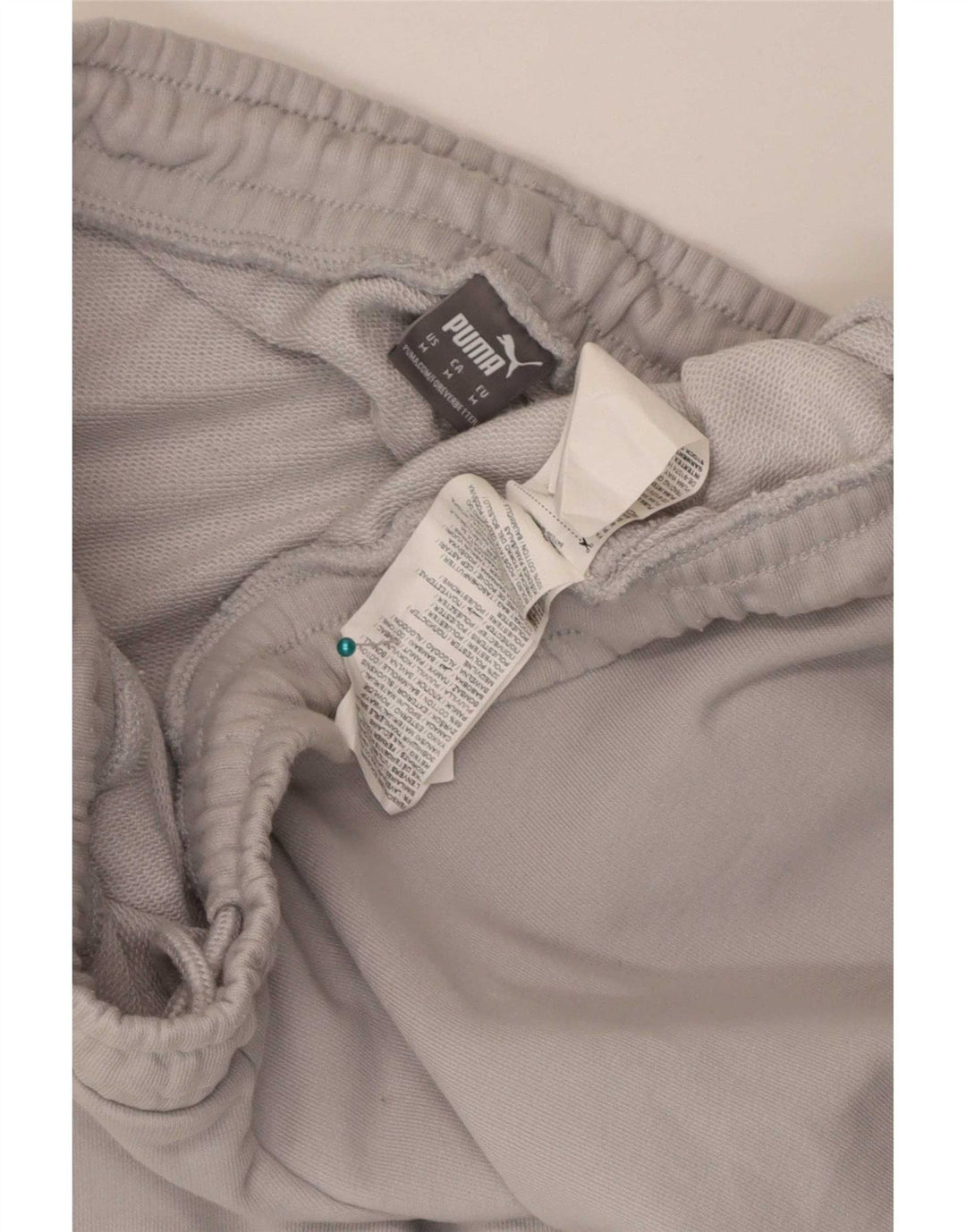Pantaloni da tuta da uomo Puma Joggers in cotone grigio medio