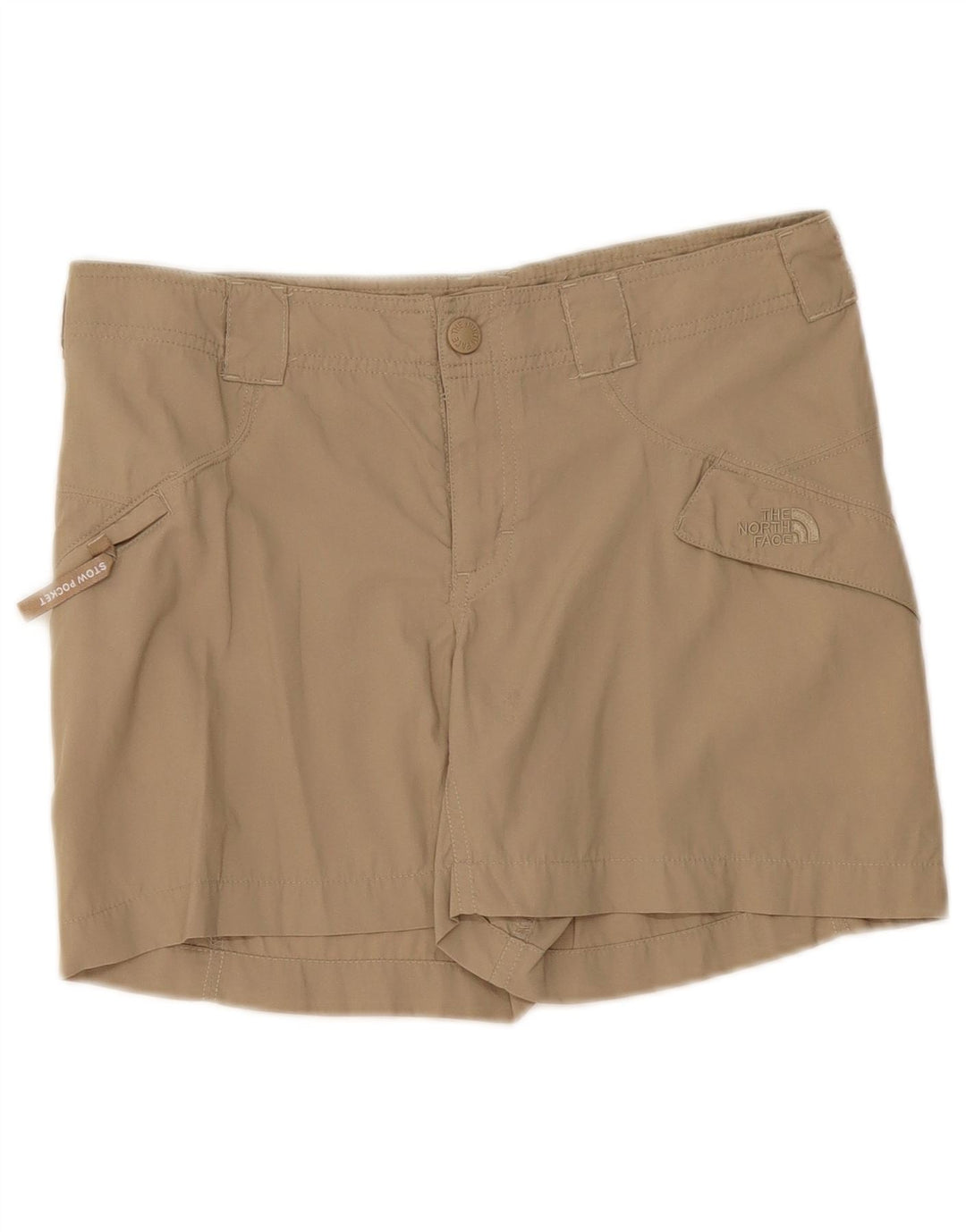Pantaloncini cargo da donna The North Face W32 Large in nylon kaki
