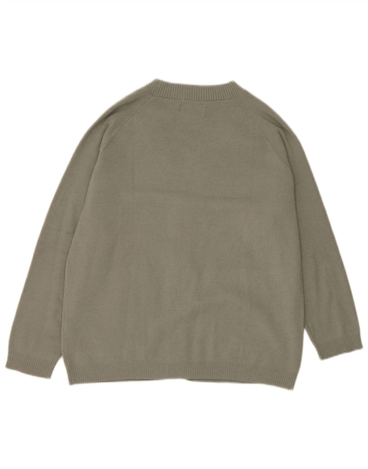 Maglione cardigan per ragazze Zara 13-14 anni poliestere verde