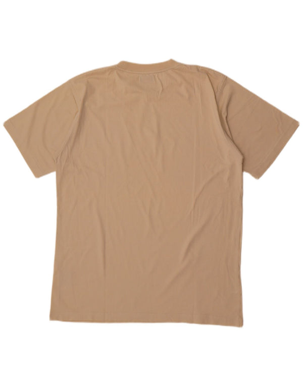 Kappa Mens T-Shirt Top Large Beige Cotton