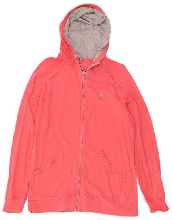 Maglione con cappuccio e zip da donna Lotto UK 10 Rosa medio
