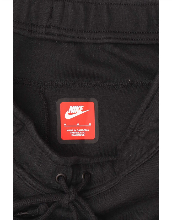 Pantaloncini sportivi Nike da uomo, cotone medio nero