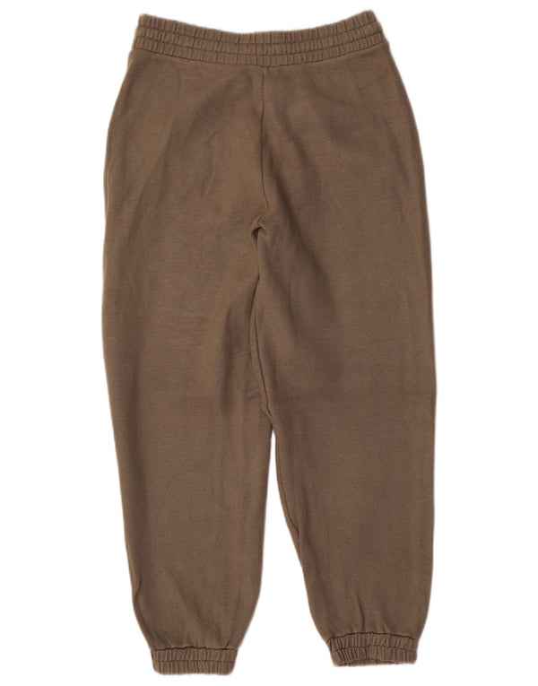 Pantaloni da tuta da donna Zara Joggers UK 14 Large Khaki Viscosa