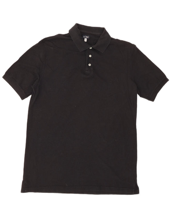 ARMANI JEANS Polo Uomo XL Cotone Nero