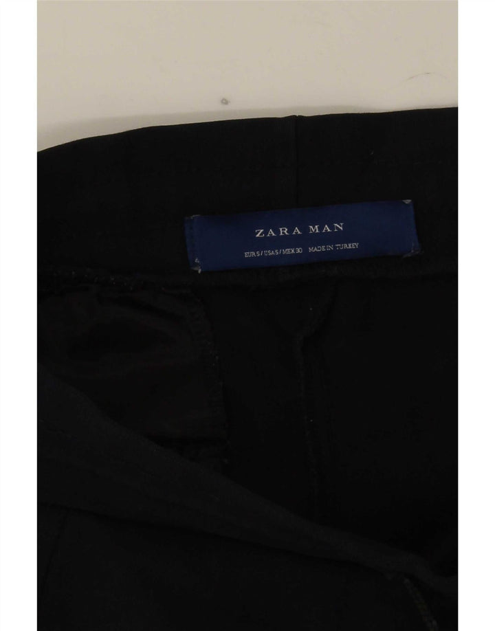 Zara Pantaloni da tuta da uomo Joggers Small Blu navy Colorblock