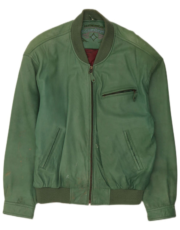 Giacca in Pelle Uomo C.Comberti IT 50 Large Pelle Verde