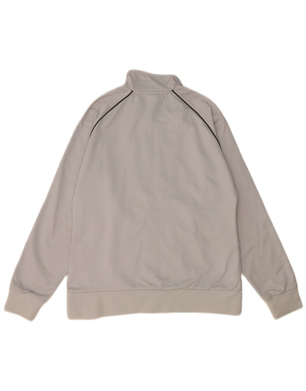 Giacca da tuta da donna Asics UK 18 XL Poliestere grigio