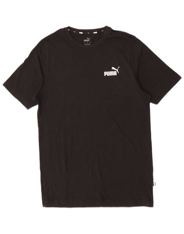 T-shirt Puma da uomo media media nera