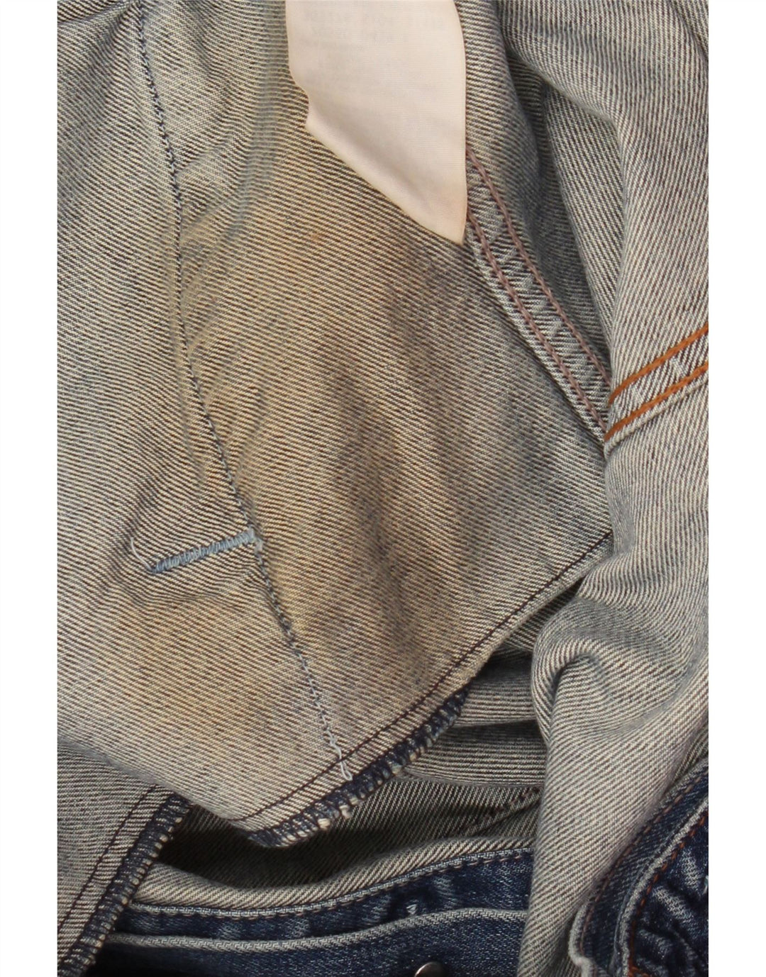 Levi's Uomo 70550 Giacca di jeans UK 40 Large Blu Cotone