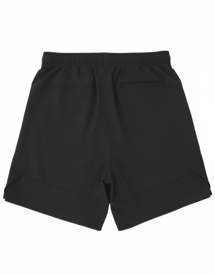 Pantaloncini sportivi Nike Dri Fit da uomo, grandi, in poliestere nero