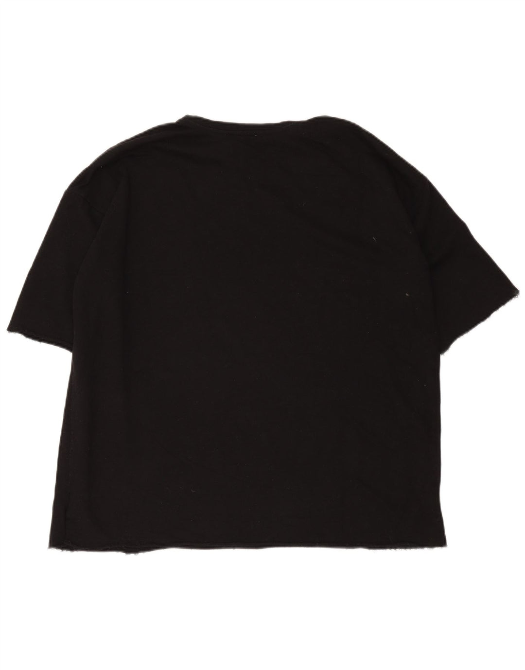 T-shirt grafica oversize da donna Zara Trafaluc UK 14 media nera