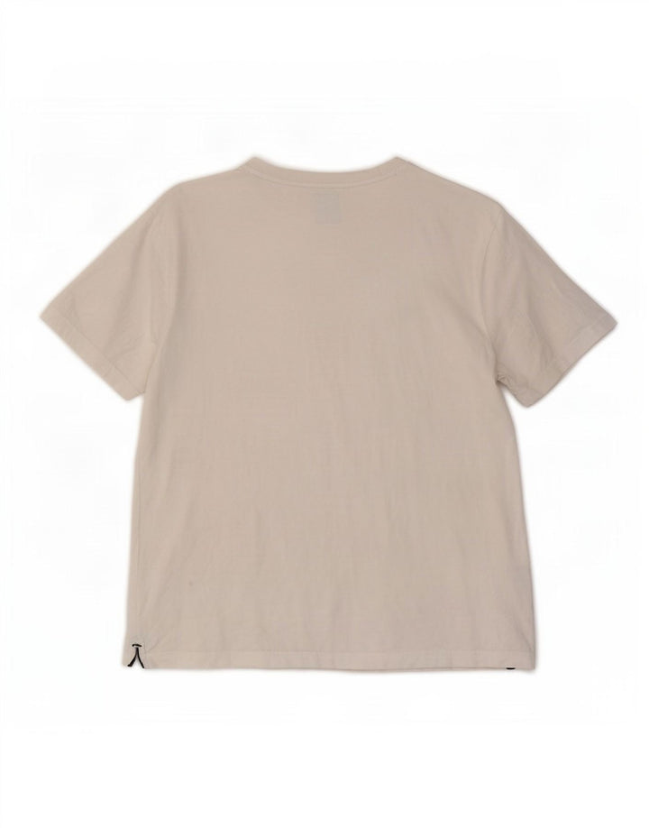 Crew Clothing T-shirt da uomo Top in cotone bianco medio