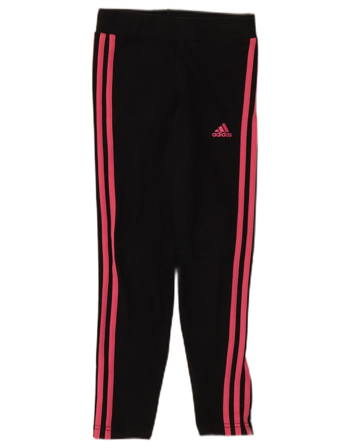 Leggings Adidas Bambina 9-10 Anni Neri